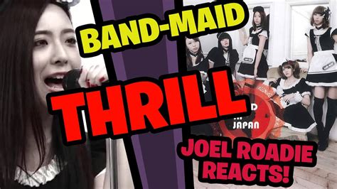 BAND MAID Thrill スリル Official Music Video Roadie Reaction YouTube