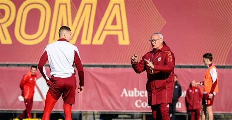 Trigoria Ranieri Carica La Squadra In Vista Del Bologna Prepariamo