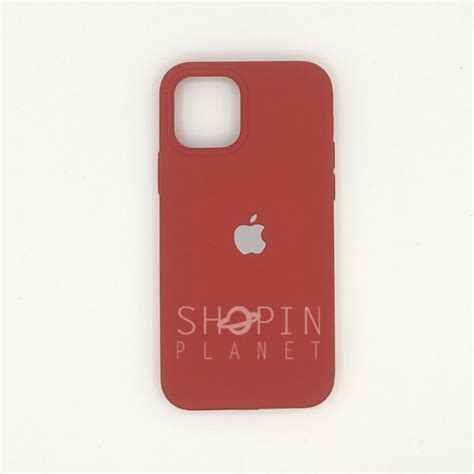 iPhone 12 Pro Max Silicone Case Red White Price in Pakistan