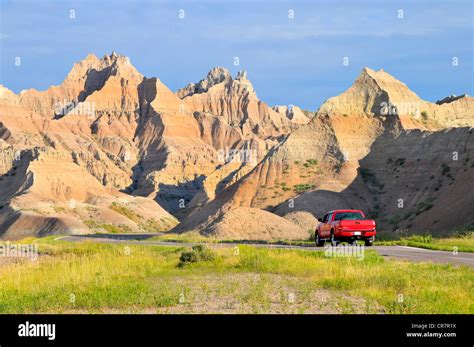 Needles Highway 87 Badlands National Park South Dakota Stock Photo - Alamy