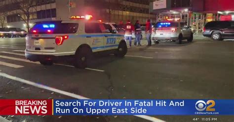 Police Searching For Driver In Fatal Hit And Run On Upper East Side