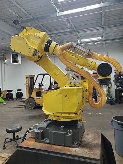 Used Fanuc M 710ic50 Industrial Robot With R 30ib Controller For Sale