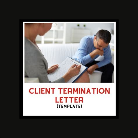 Client Termination Letter Template How To Fire A Client Therapy Termination Therapist Tools