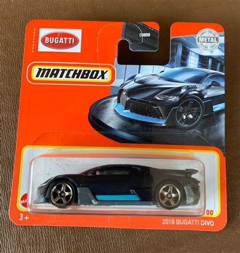 Matchbox 2018 Bugatti Divo Gray MBX Coastal 46 100 Toys Games