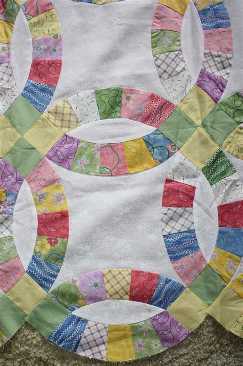 Modern Wedding Ring Quilt Pattern