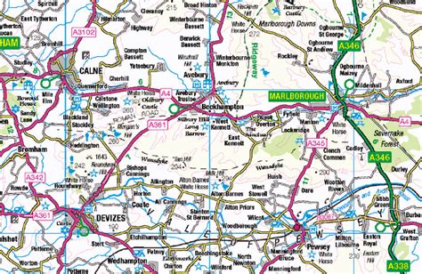 Wiltshire County Map 2021 Map Logic