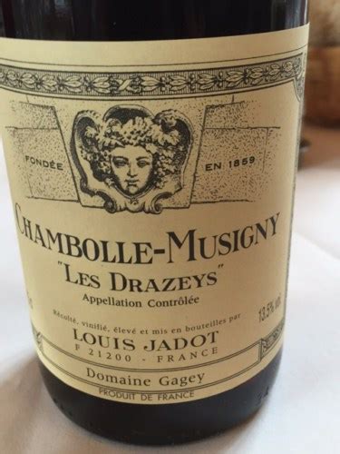 Louis Jadot Chambolle Musigny La Combes Aux Moines Vivino US