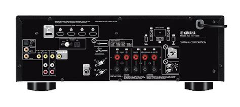 Yamaha RX-V385 5.1 Channel 4k Ultra HD AV Receiver with Bluetooth