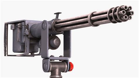 3d M134 Minigun Model Turbosquid 1768489