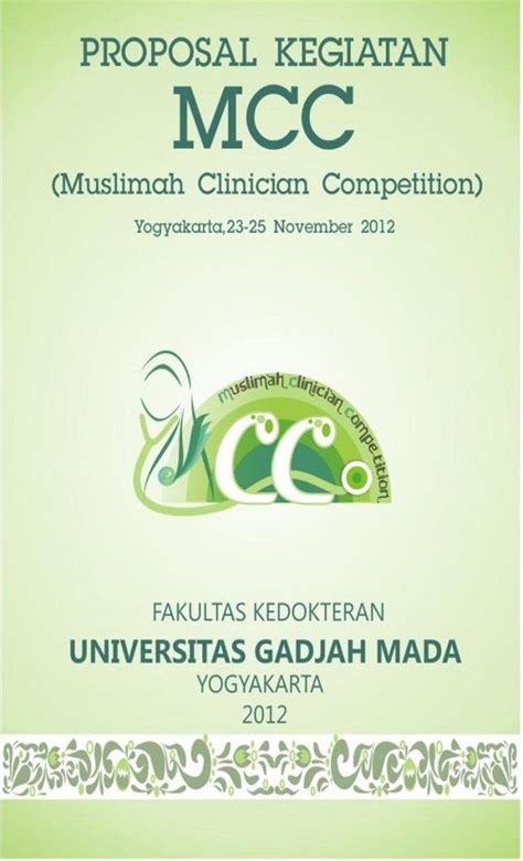 PDF PROPOSAL KEGIATAN Mccfkugm2012 Files Wordpress Lambang