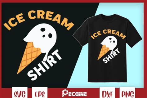 Ice Cream Shirt Graphic By Pecgine · Creative Fabrica