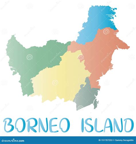 Borneo Icon Vector Illustration 178937310