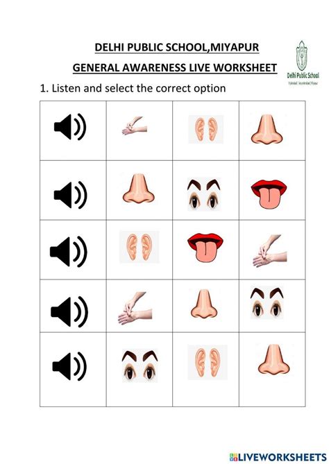 General Awareness Live Worksheet Worksheet Live Worksheets 42 Off