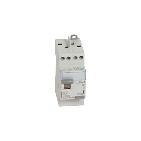 Legrand 411616 Inter diff DX³ ID vis vis 2P 230V 25A type A