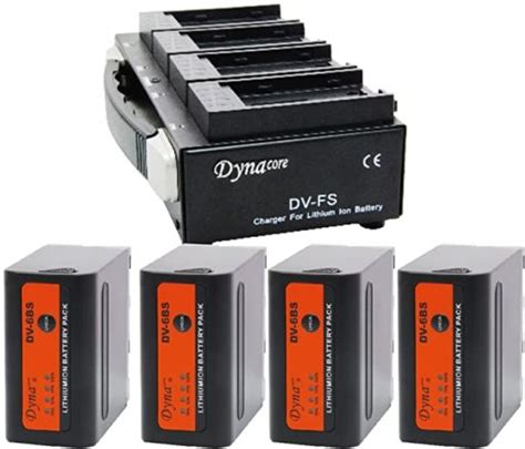 Dynacore Np F Quad Charger With Four Mah Batteries Dcb Store