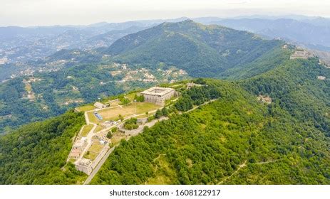 Genoa Italy Forte Begato Fortified Angular Stock Photo