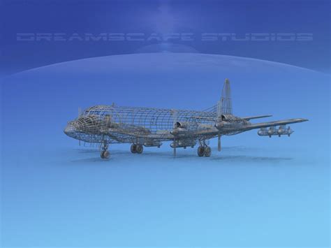 3d orion lockheed p-3 model