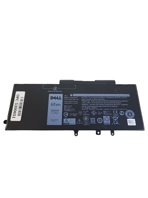 68Wh GJKNX Battery For Dell Latitude 5480 5580 5490 5590 Series Laptop