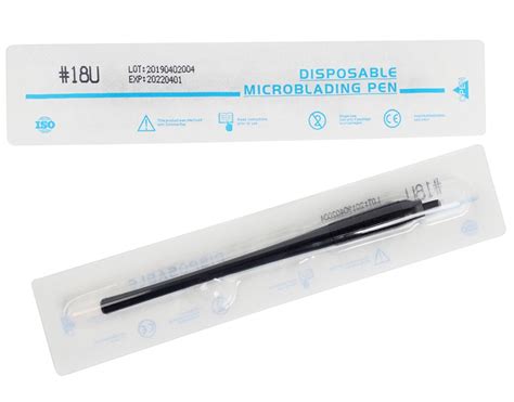 Sterile Disposable Microblading Tool With Blade 18U X 10 Nita McEvoy