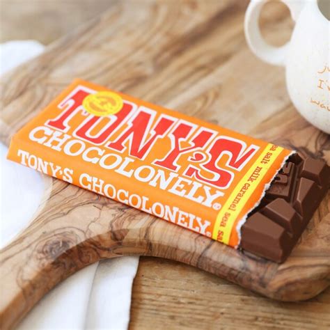 Tony S Chocolonely Caramel Sea Salt Chocolate Bar Lisa Angel