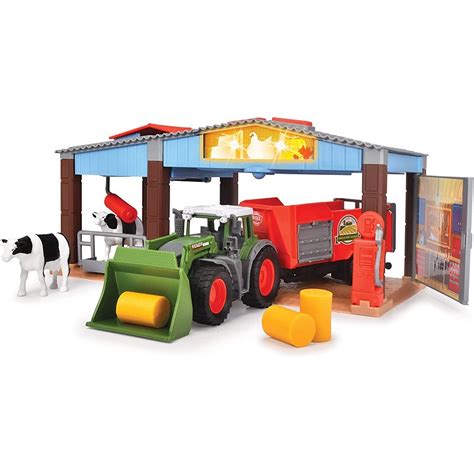 Dickie Toys Farm Station Fendt Con Trattore Cm Simba Toys Italia