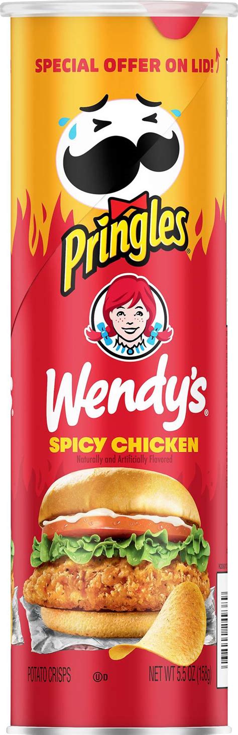 Pringles Wendys Spicy Chicken Potato Crisps Delivery Near You Uber