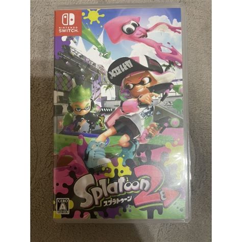 Nintendo Switch Ns 漆彈大作戰 2 Splatoon 2 日版 二手 蝦皮購物