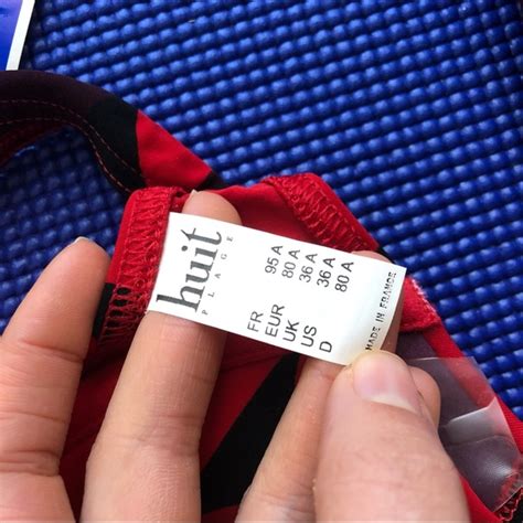 Huit Swim Huit Plage Red Retro Print Bikini Swimsuit Poshmark