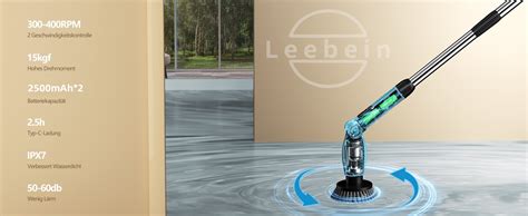 Leebein Elektrische Reinigungsb Rste Neues Spin Scrubber Mit