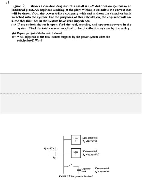 Solved Figure Shows A One Line Diagram Of A Small V Chegg