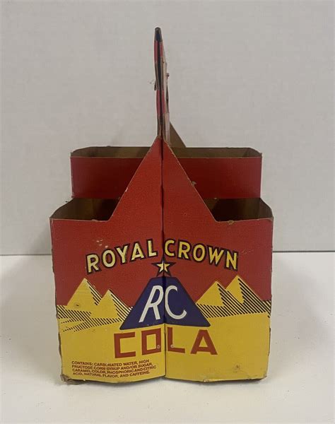 Vintage Royal Crown Rc Cola 6 Pack Carrier And 12oz Acl Soda Bottles Soda Pop Ebay