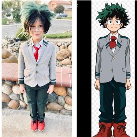 Costumes | My Hero Academia Deku Costume And Wig Boys 78 | Poshmark