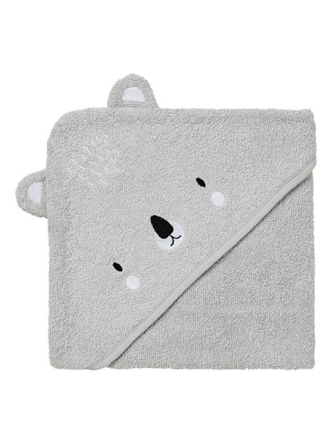 Cape De Bain X Cm Ludique Koala Gris Gris Kiabi