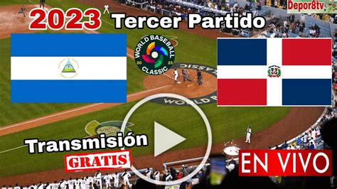 En vivo Nicaragua vs República Dominicana donde ver RD vs