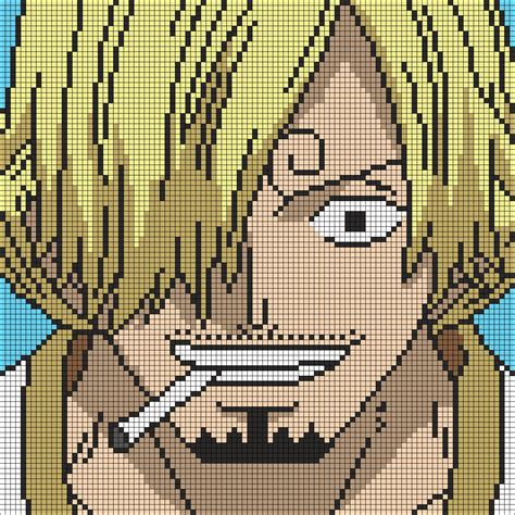 monkey  luffy  piece cross stitch pattern artofit