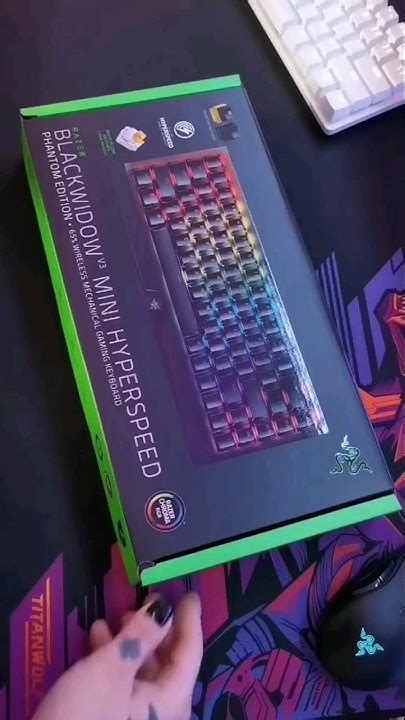 👉 Unboxing The Razer Blackwidow V3 Mini Hyperspeed Unboxing Youtube