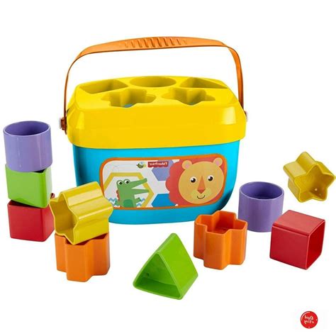 Fisher Price Babys First Blocks Shapes Sizes Sorter Plastic