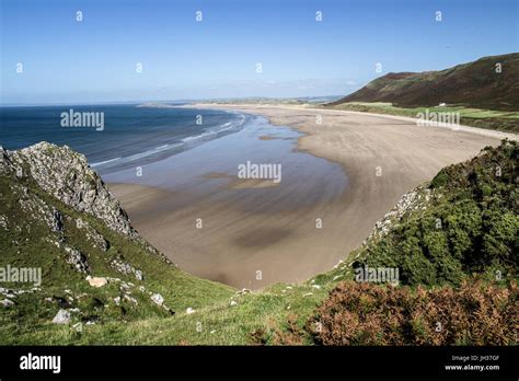 Worms head rhossili bay hi-res stock photography and images - Alamy