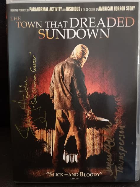 The Town That Dreaded Sundown Signerad K P P Tradera