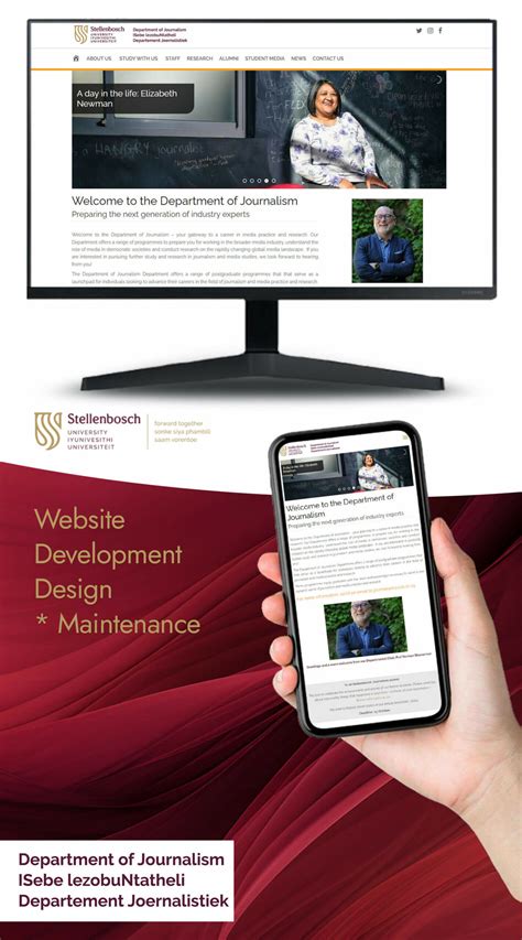 Department of Journalism - Stellenbosch University - Go2Websites