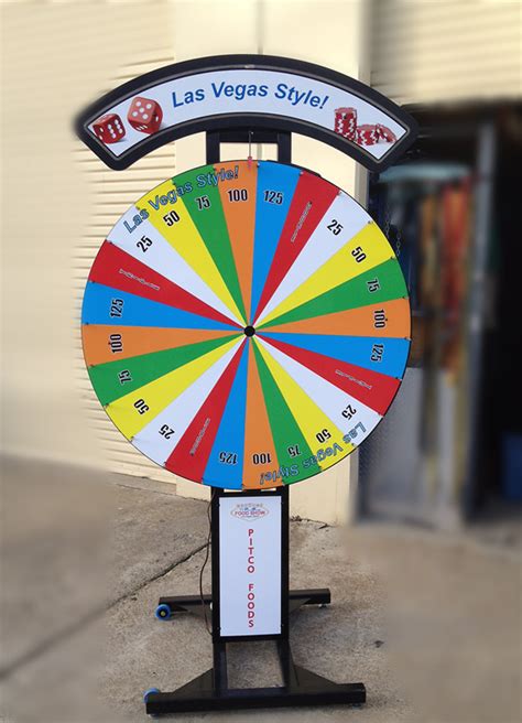 Prize Wheel Carnival Game Rental - Promotional Event - San Francisco