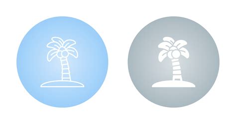 Palm Tree Vector Icon 22223365 Vector Art at Vecteezy