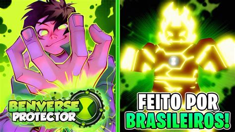 TESTEI O NOVO JOGO E MAIS HYPADO DE BEN 10 DE TODO O ROBLOX BENVERSE