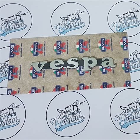 Jual Emblem Tameng Tebeng Vespa Px Ps Strada Sprint Excel Exclusive