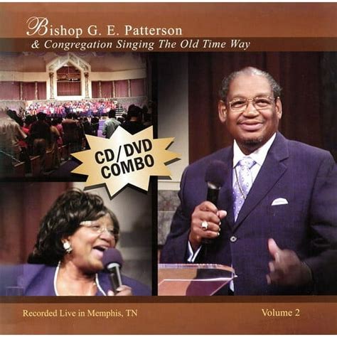 Ge Patterson Singing The Old Time Way Volume 2 Cddvd Combo Cd