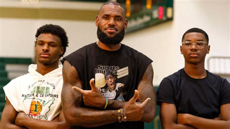 Lebron James Gets Emotional With Heartfelt Message For Son Bronny James