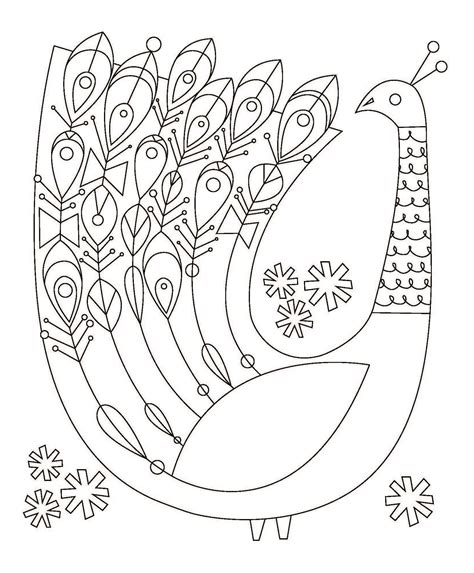 Printable Folk Art Coloring Pages