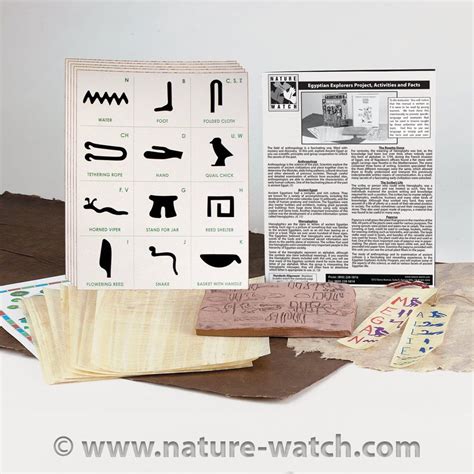 Egyptian Explorers Activity Kit Activity Kits Hieroglyphics