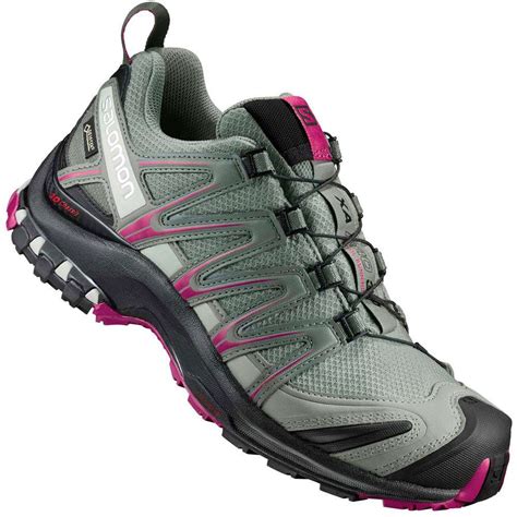 Salomon XA PRO 3D GTX W Damen Laufschuhe Shadow Black Sangria Fun