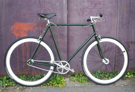 Singlespeed Lejeune N O R Tro White And Green Is So British Fixedgear